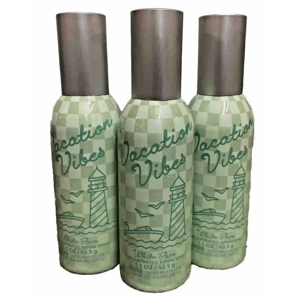 3x Bath & Body Works VACATION VIBES Concentrated Room Spray 1.5 oz HTF FREE SHIP - Picture 1 of 2